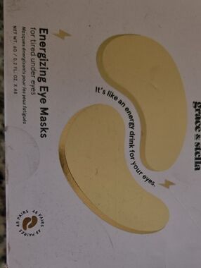 grace & stella Gold Under-Eye Energizing Masks